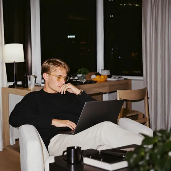 Portrait of a brand operator